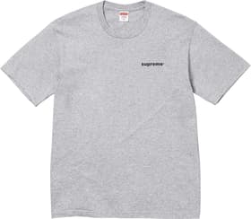 Supreme Fuck Money Tee Heather Grey