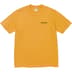 Supreme Fuck Money Tee - Mustard (front)