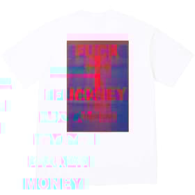 Supreme Fuck Money Tee White