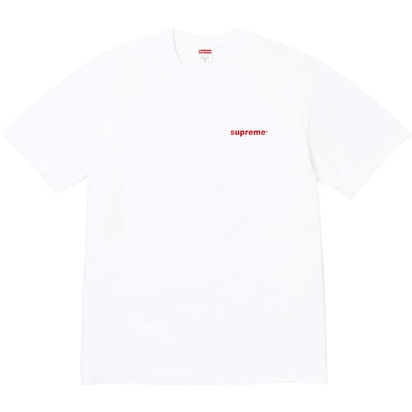 Supreme Fuck Money Tee - White (front)