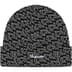 Supreme Fuck Off Beanie - Black (front)