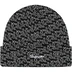Supreme Fuck Off Beanie - Black (front)