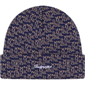Supreme Fuck Off Beanie Navy