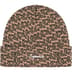 Supreme Fuck Off Beanie - Tan (front)