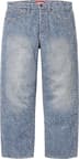 Supreme Fuck Stitch Loose Fit Jean - Blue (front)