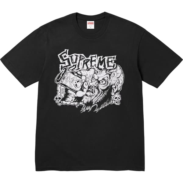 Supreme Fuckin Blowout Tee - Black (front)