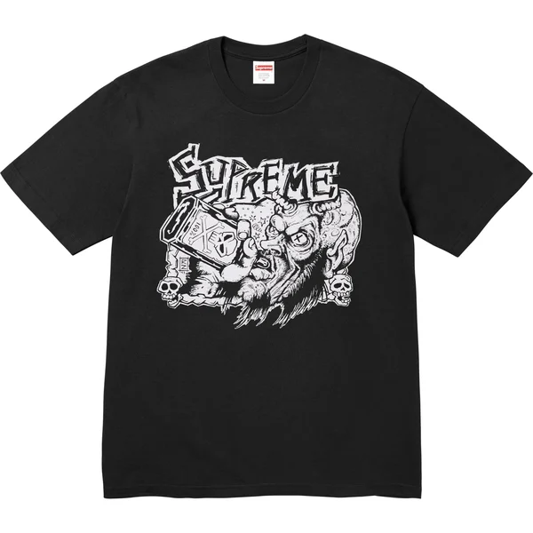 Supreme Fuckin Blowout Tee - Black (front)