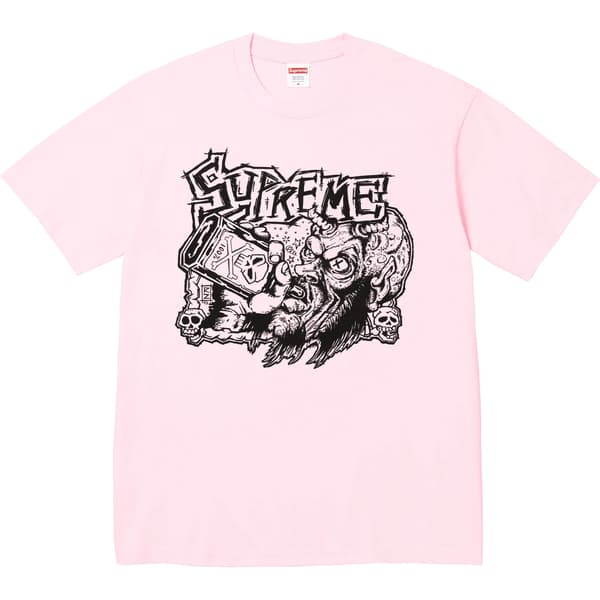 Supreme Fuckin Blowout Tee - Light Pink (front)