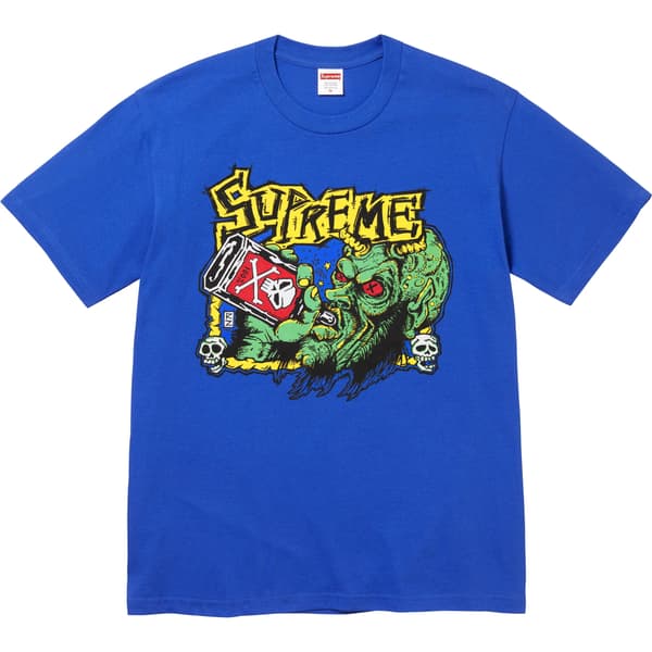 Supreme Fuckin Blowout Tee - Royal (front)