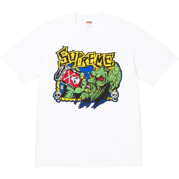 Supreme Fuckin Blowout Tee - White (front)