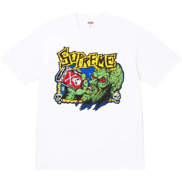 Supreme Fuckin Blowout Tee - White (front)