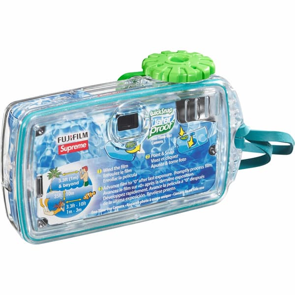 Supreme FujiFilm Waterproof Camera - Blue (front)