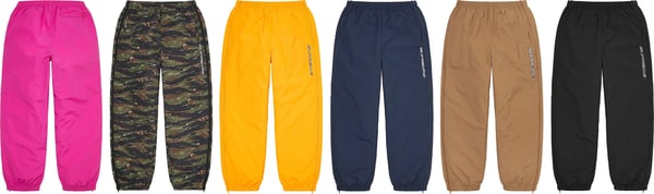 Supreme Full Zip Baggy Warm Up Pant - Product Image