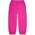 Supreme Full Zip Baggy Warm Up Pant - Fuchsia (front)