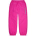Supreme Full Zip Baggy Warm Up Pant - Fuchsia (front)