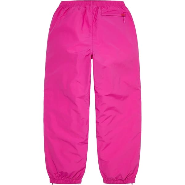 Supreme Full Zip Baggy Warm Up Pant - Fuchsia (front)
