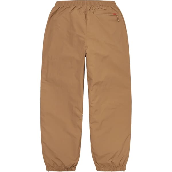 Supreme Full Zip Baggy Warm Up Pant - Light Brown (front)