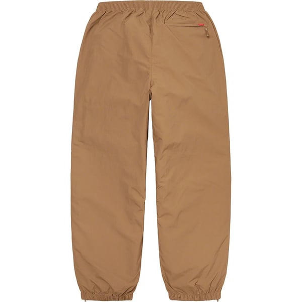 Supreme Full Zip Baggy Warm Up Pant - Light Brown (front)