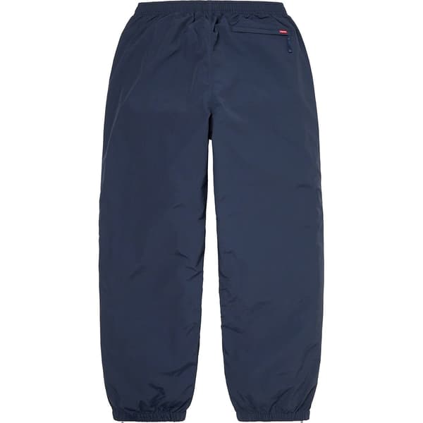 Supreme Full Zip Baggy Warm Up Pant - Navy (front)
