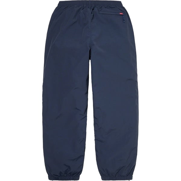 Supreme Full Zip Baggy Warm Up Pant - Navy (front)
