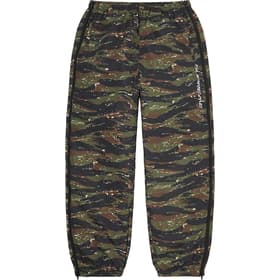 Supreme Full Zip Baggy Warm Up Pant Tiger Camo
