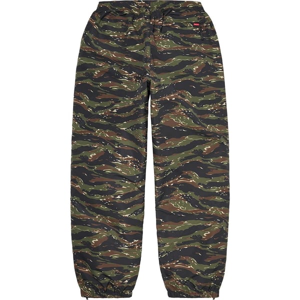 Supreme Full Zip Baggy Warm Up Pant - Tiger Camo (front)