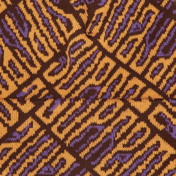 Supreme Funk Spellout Beanie - Orange (front)