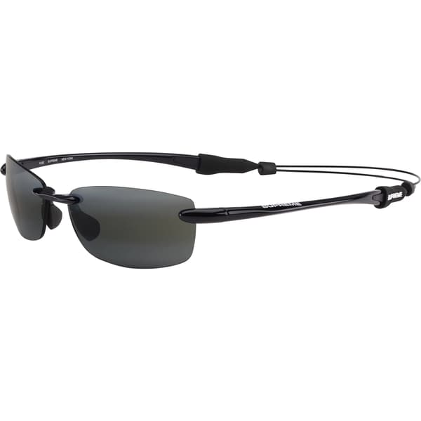 Supreme Fuse Sunglasses - Black (front)