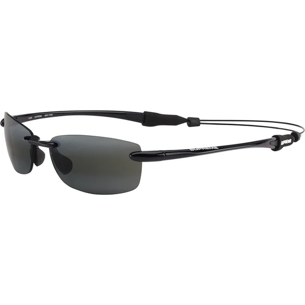 Supreme Fuse Sunglasses - Black (front)