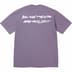 Supreme Futura Box Logo Tee - Dusty Purple (front)