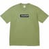 Supreme Futura Box Logo Tee - Moss (front)