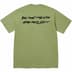 Supreme Futura Box Logo Tee - Moss (front)