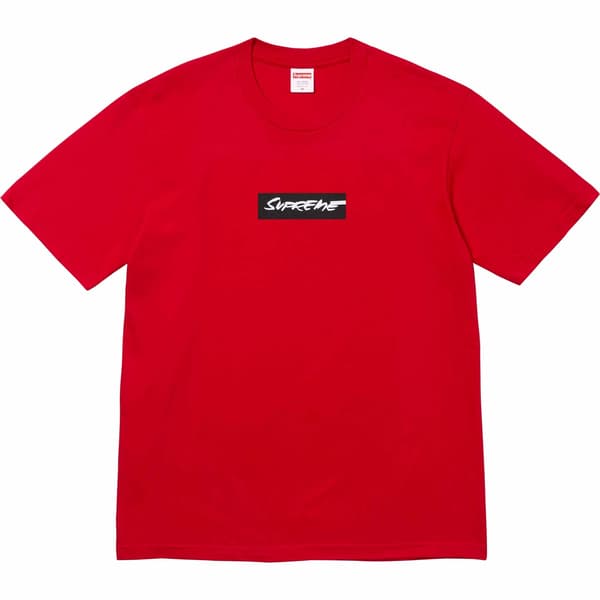 Supreme Futura Box Logo Tee - Red (front)