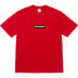 Supreme Futura Box Logo Tee - Red (front)