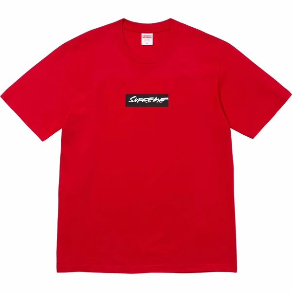 Supreme Futura Box Logo Tee - Red (front)
