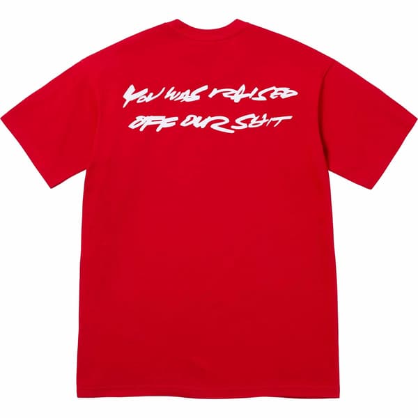 Supreme Futura Box Logo Tee - Red (front)