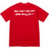 Supreme Futura Box Logo Tee - Red (front)