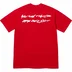 Supreme Futura Box Logo Tee - Red (front)