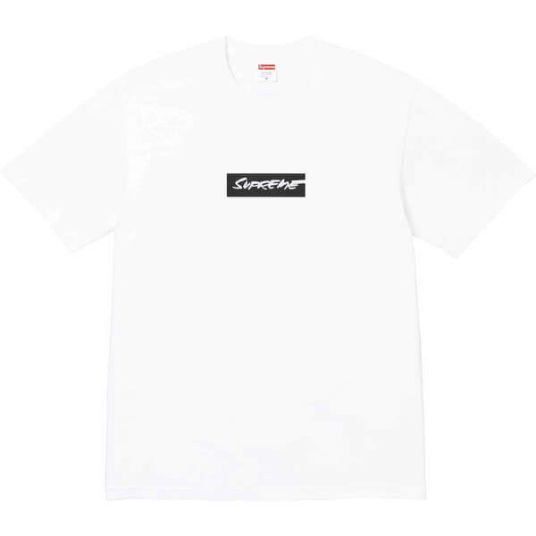 Supreme Futura Box Logo Tee - White (front)