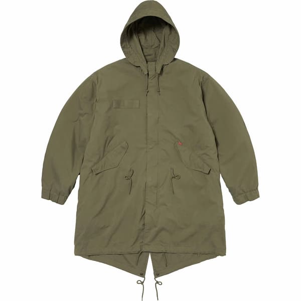 Supreme Futura Fishtail Parka - Olive (front)