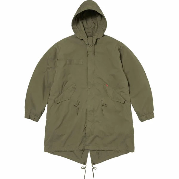 Supreme Futura Fishtail Parka - Olive (front)