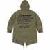 Supreme Futura Fishtail Parka - Olive (front)