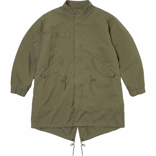 Supreme Futura Fishtail Parka - Olive (front)