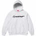 Supreme Futura Hooded Sweatshirt - Ash Grey (front)