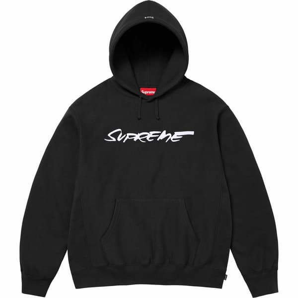 Supreme Futura Hooded Sweatshirt - Black (front)