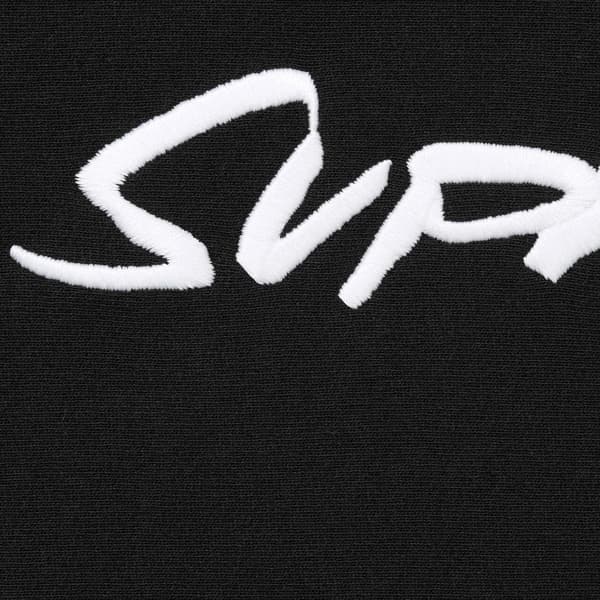 Supreme Futura Hooded Sweatshirt - Black (front)
