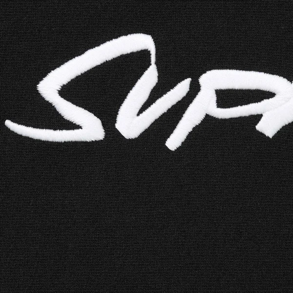 Supreme Futura Hooded Sweatshirt - Black (front)