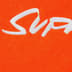 Supreme Futura Hooded Sweatshirt - Bright Orange (front)