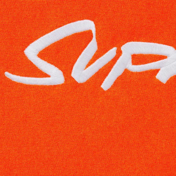 Supreme Futura Hooded Sweatshirt - Bright Orange (front)