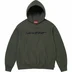 Supreme Futura Hooded Sweatshirt - Dark Olive (front)